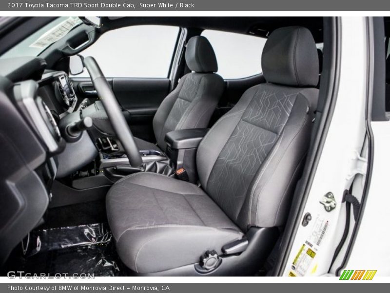  2017 Tacoma TRD Sport Double Cab Black Interior