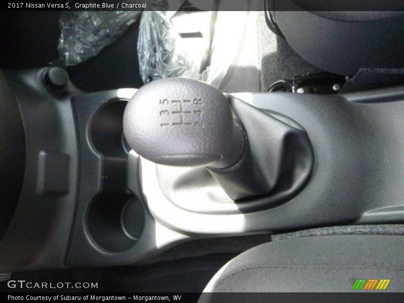 Graphite Blue / Charcoal 2017 Nissan Versa S