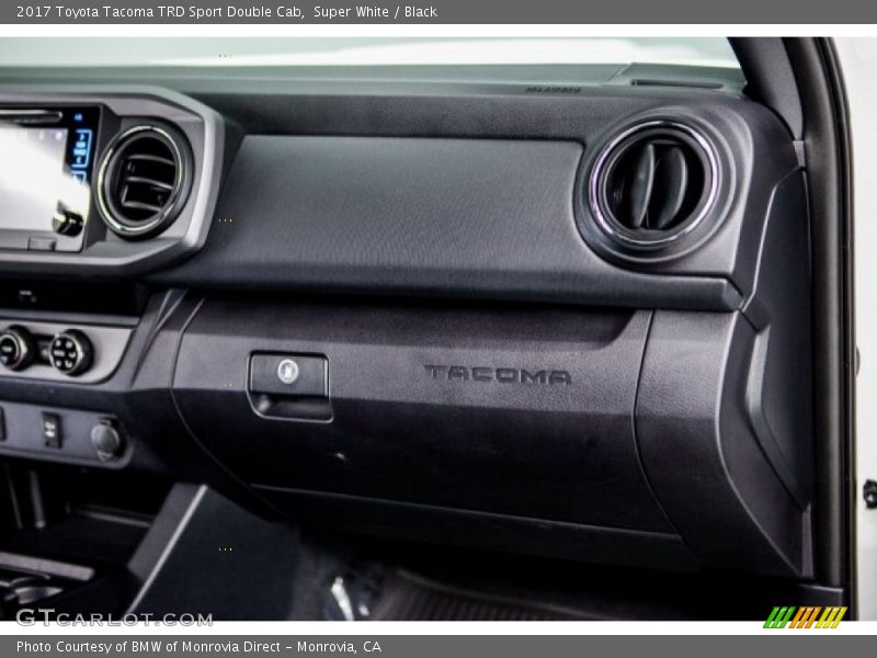 Dashboard of 2017 Tacoma TRD Sport Double Cab