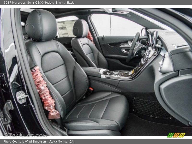 Black / Black 2017 Mercedes-Benz C 300 Sedan