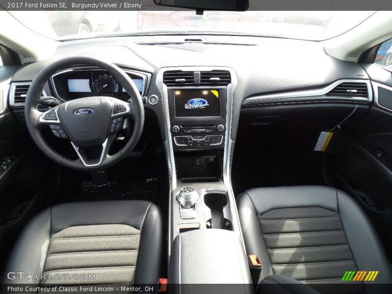 Burgundy Velvet / Ebony 2017 Ford Fusion SE