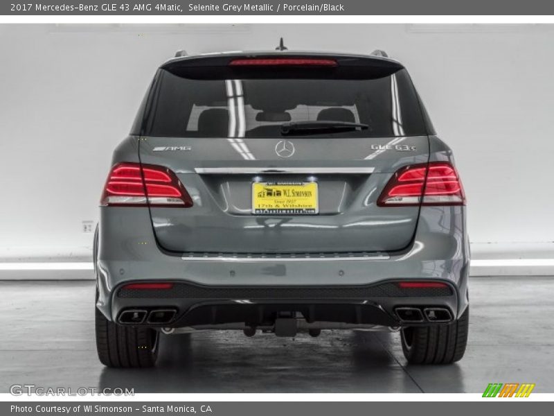 Selenite Grey Metallic / Porcelain/Black 2017 Mercedes-Benz GLE 43 AMG 4Matic