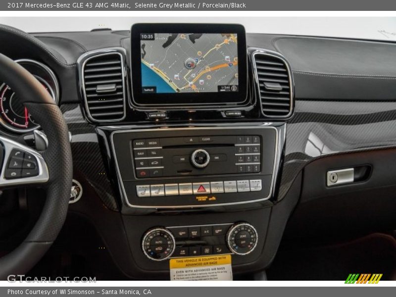 Selenite Grey Metallic / Porcelain/Black 2017 Mercedes-Benz GLE 43 AMG 4Matic