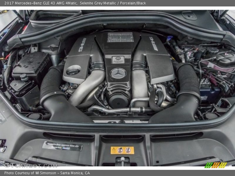  2017 GLE 43 AMG 4Matic Engine - 5.5 Liter AMG DI biturbo DOHC 32-Valve VVT V8