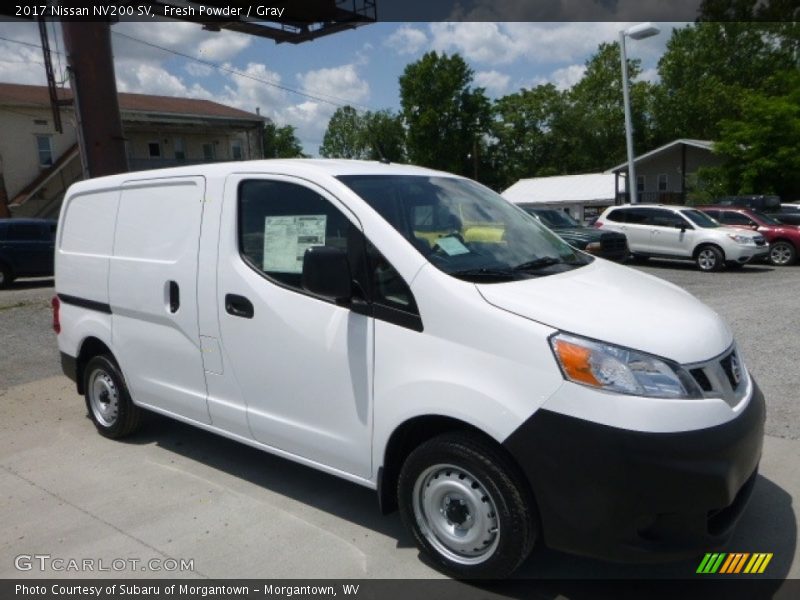 Fresh Powder / Gray 2017 Nissan NV200 SV
