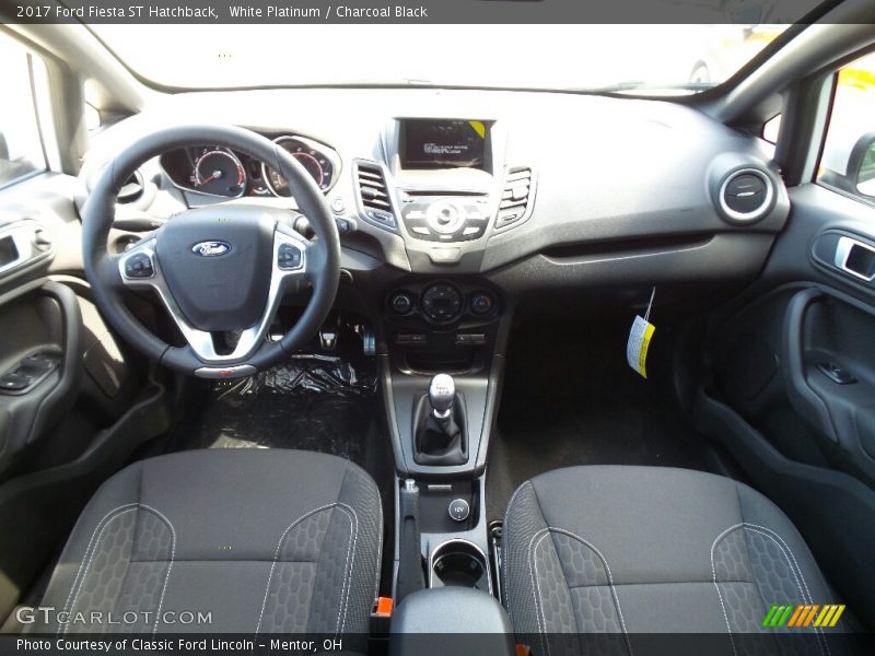 Dashboard of 2017 Fiesta ST Hatchback