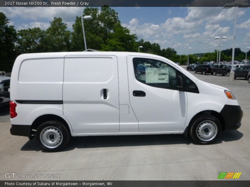 Fresh Powder / Gray 2017 Nissan NV200 SV