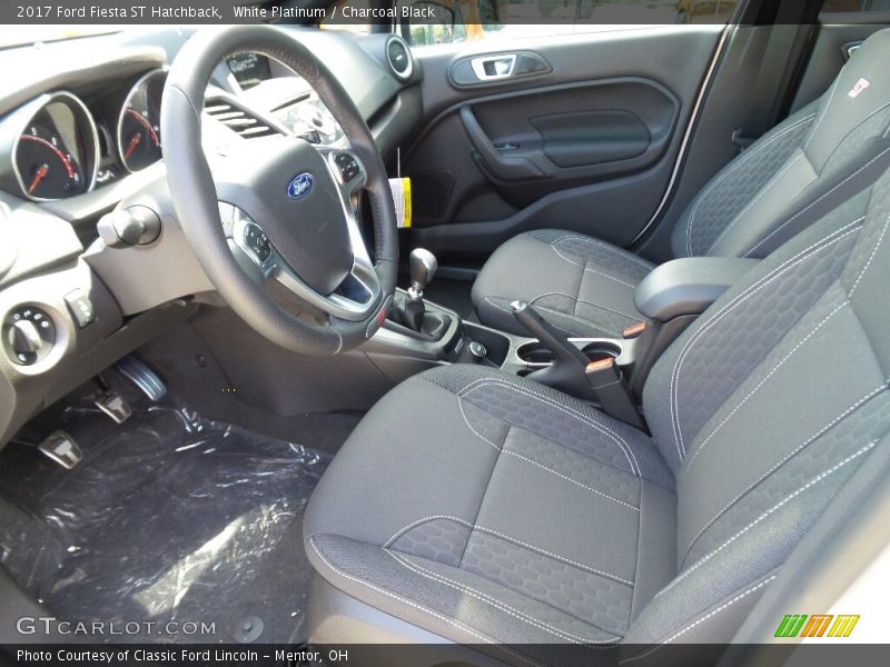 Front Seat of 2017 Fiesta ST Hatchback