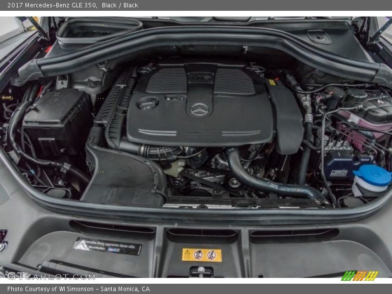 Black / Black 2017 Mercedes-Benz GLE 350