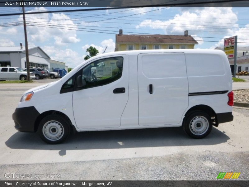 Fresh Powder / Gray 2017 Nissan NV200 SV