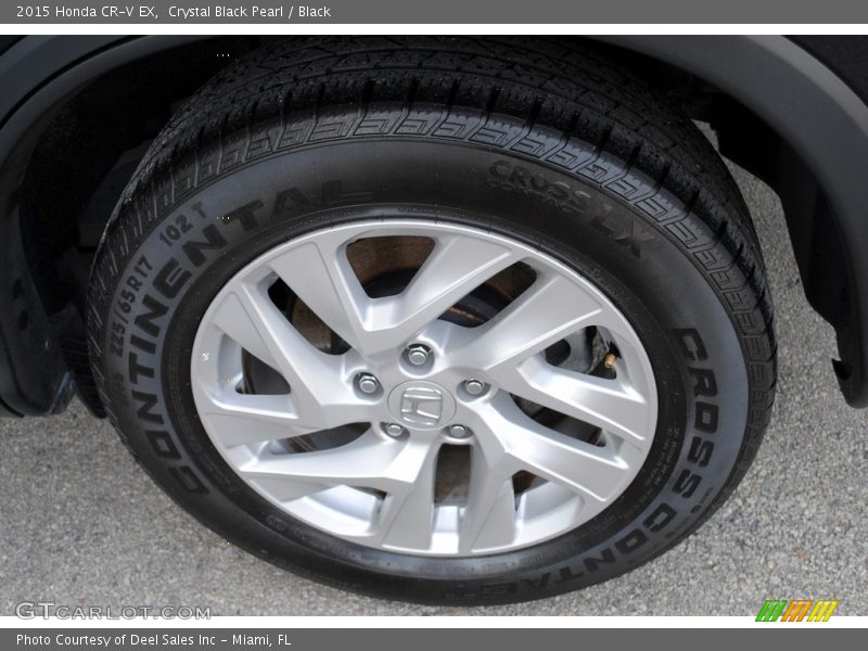 Crystal Black Pearl / Black 2015 Honda CR-V EX