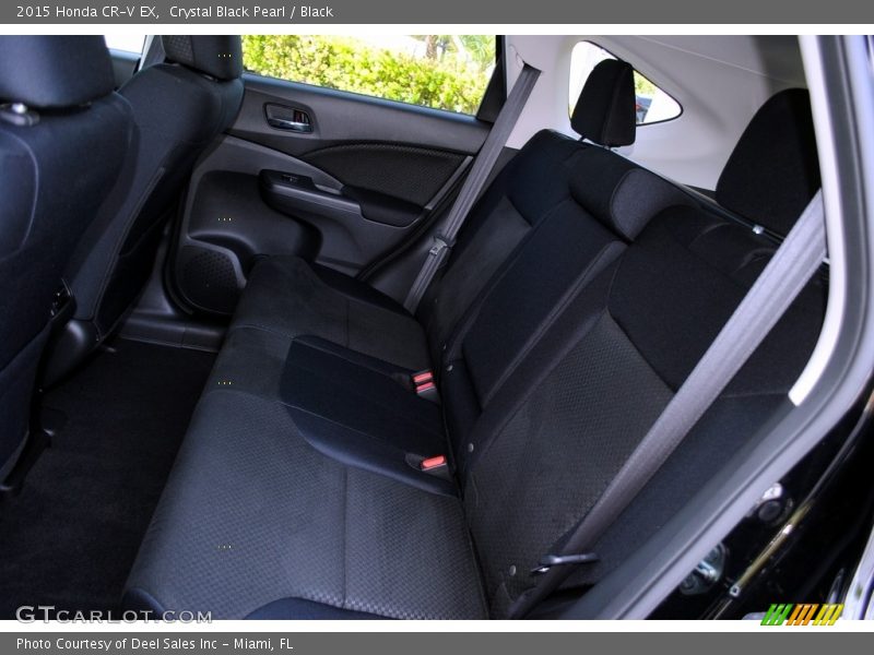 Crystal Black Pearl / Black 2015 Honda CR-V EX