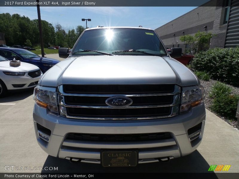 Ingot Silver / Ebony 2017 Ford Expedition XLT 4x4