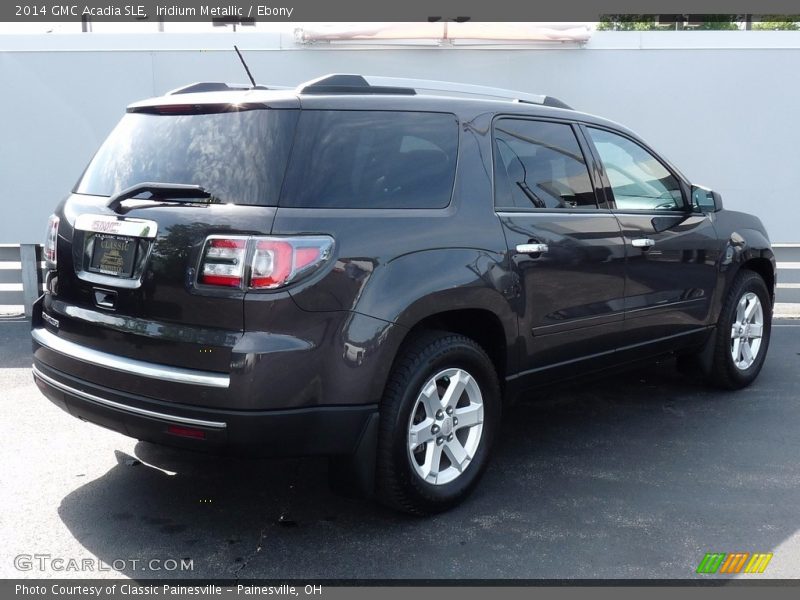 Iridium Metallic / Ebony 2014 GMC Acadia SLE