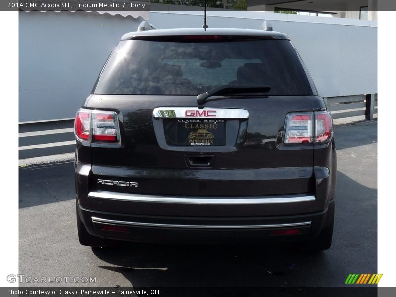 Iridium Metallic / Ebony 2014 GMC Acadia SLE