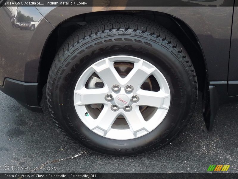 Iridium Metallic / Ebony 2014 GMC Acadia SLE