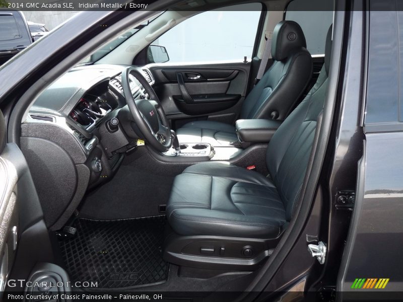 Iridium Metallic / Ebony 2014 GMC Acadia SLE