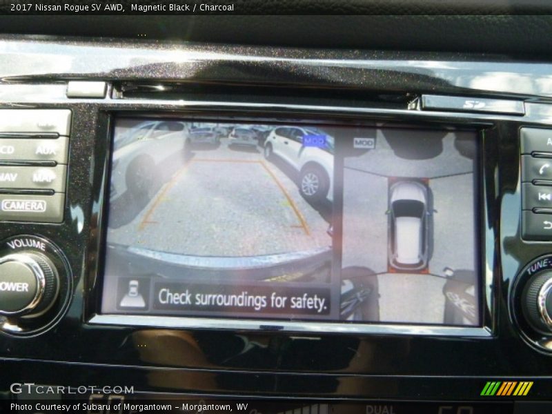 Magnetic Black / Charcoal 2017 Nissan Rogue SV AWD