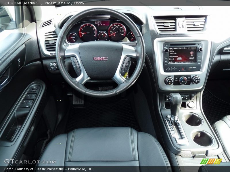Iridium Metallic / Ebony 2014 GMC Acadia SLE