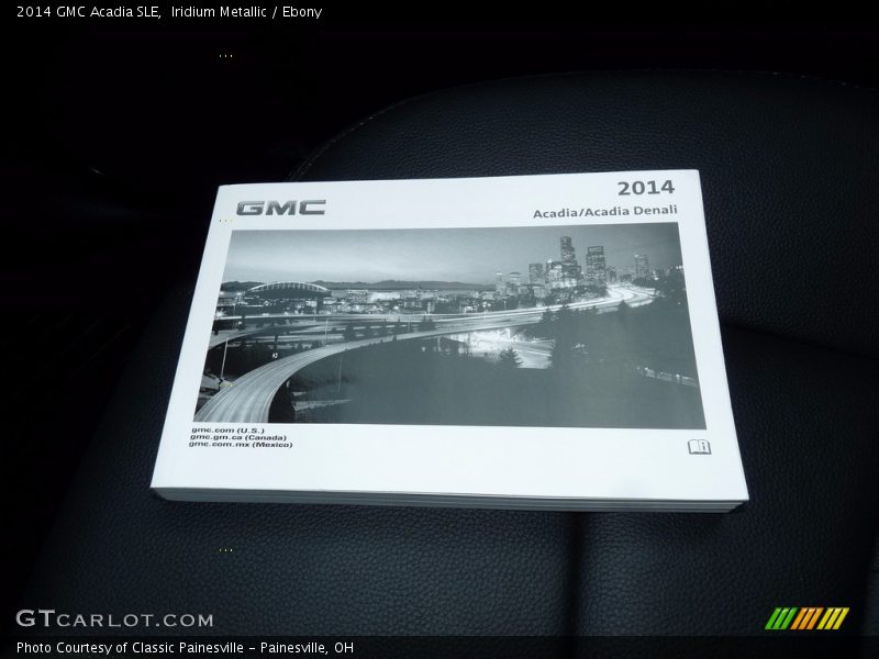 Iridium Metallic / Ebony 2014 GMC Acadia SLE