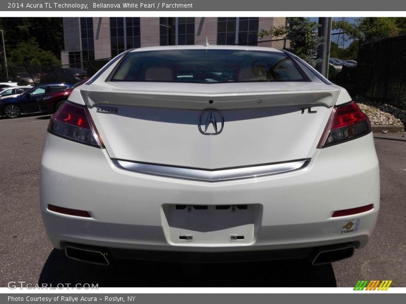 Bellanova White Pearl / Parchment 2014 Acura TL Technology