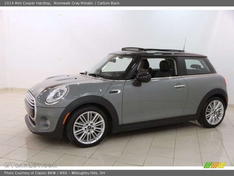 Moonwalk Gray Metallic / Carbon Black 2014 Mini Cooper Hardtop