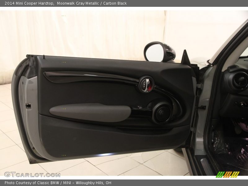 Moonwalk Gray Metallic / Carbon Black 2014 Mini Cooper Hardtop