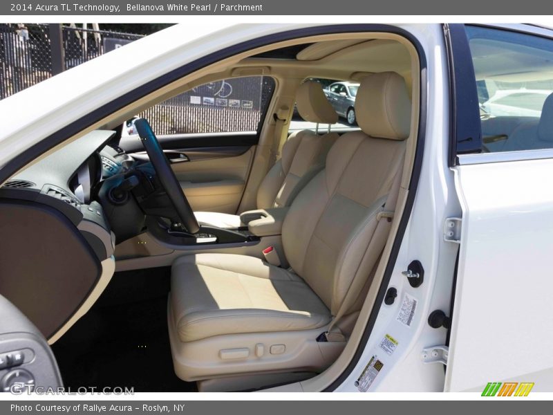 Bellanova White Pearl / Parchment 2014 Acura TL Technology
