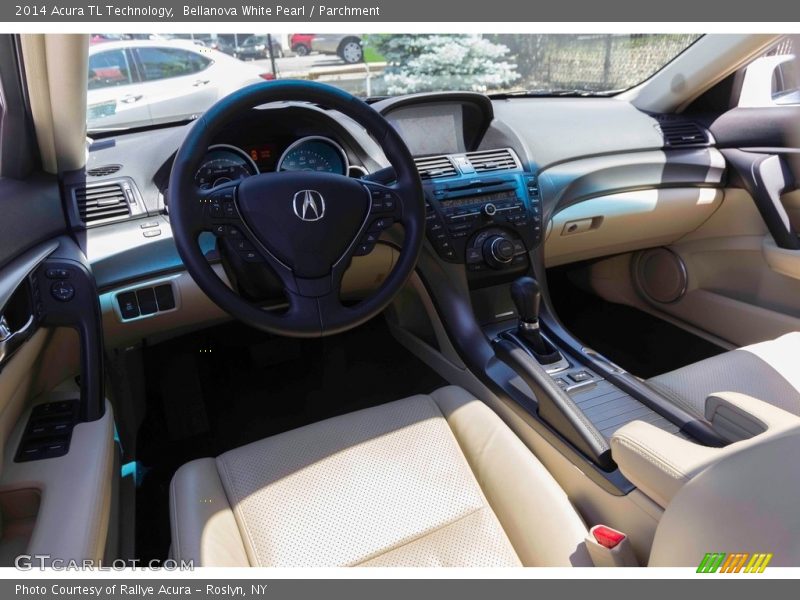 Bellanova White Pearl / Parchment 2014 Acura TL Technology