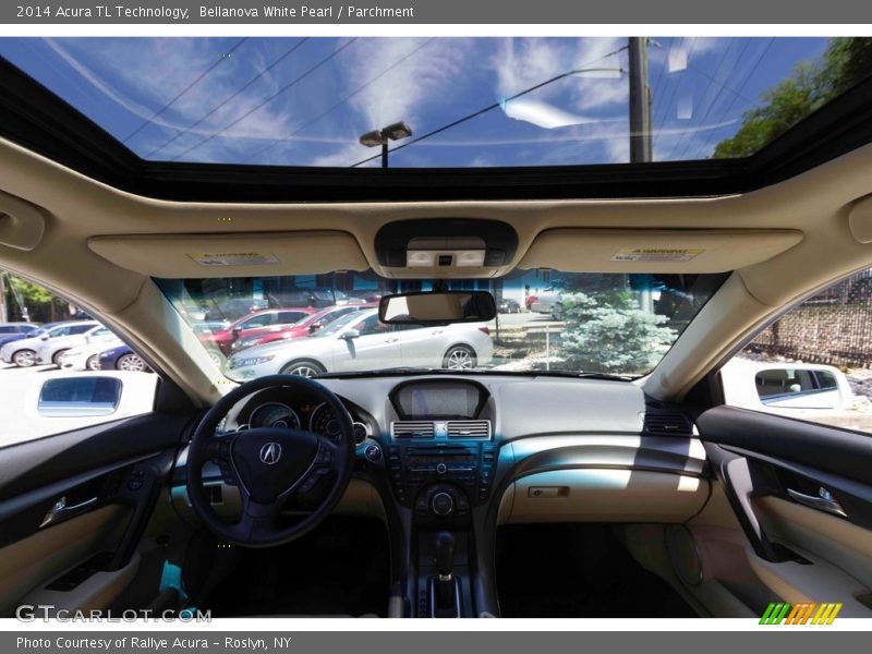 Bellanova White Pearl / Parchment 2014 Acura TL Technology