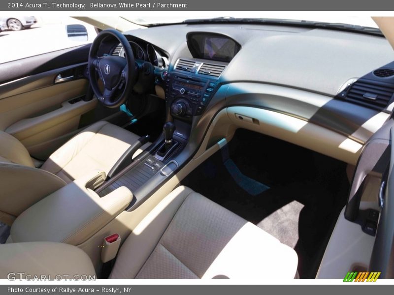 Bellanova White Pearl / Parchment 2014 Acura TL Technology