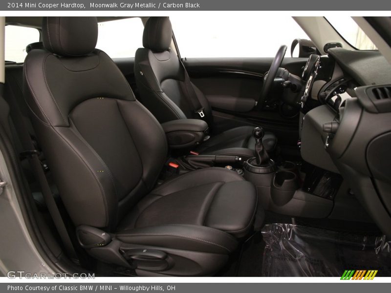 Moonwalk Gray Metallic / Carbon Black 2014 Mini Cooper Hardtop