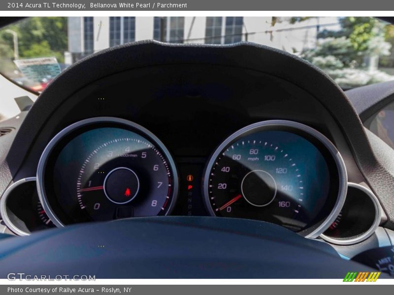 Bellanova White Pearl / Parchment 2014 Acura TL Technology