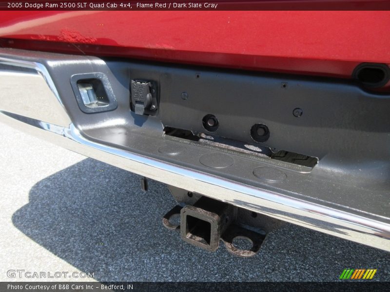 Flame Red / Dark Slate Gray 2005 Dodge Ram 2500 SLT Quad Cab 4x4