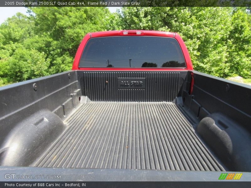 Flame Red / Dark Slate Gray 2005 Dodge Ram 2500 SLT Quad Cab 4x4