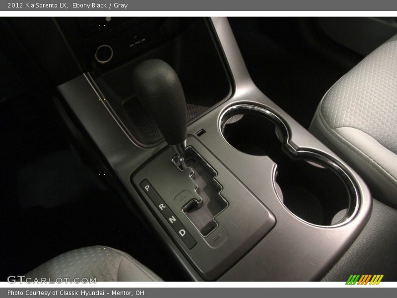 Ebony Black / Gray 2012 Kia Sorento LX