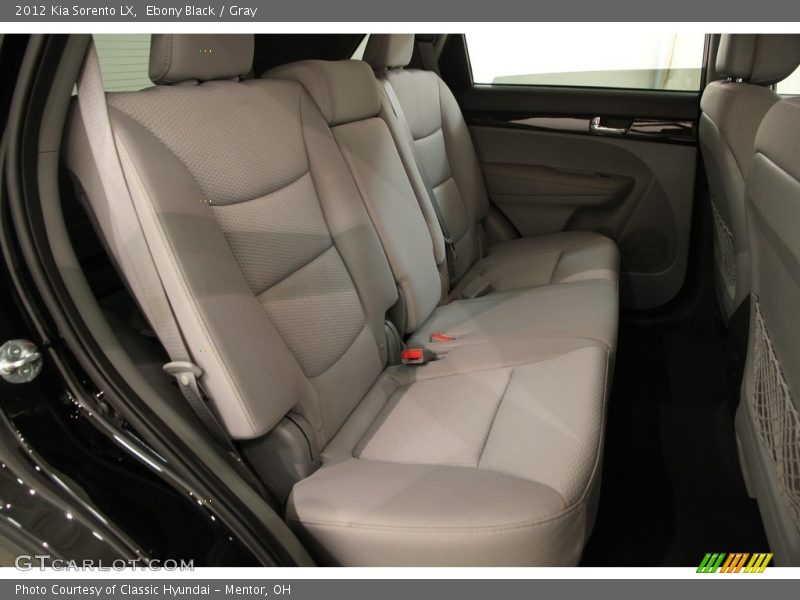 Ebony Black / Gray 2012 Kia Sorento LX