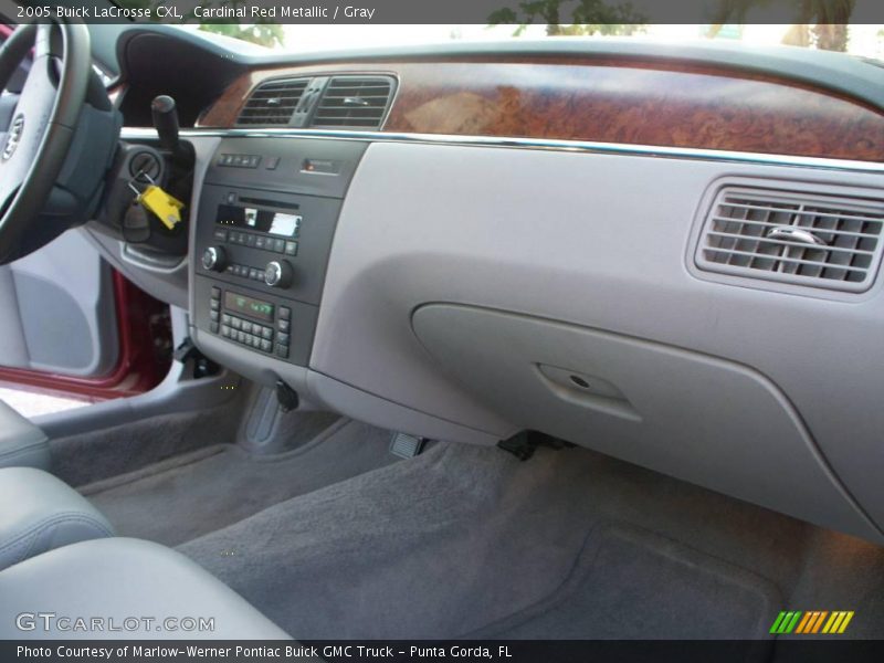 Cardinal Red Metallic / Gray 2005 Buick LaCrosse CXL