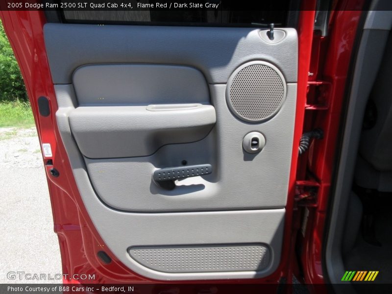 Flame Red / Dark Slate Gray 2005 Dodge Ram 2500 SLT Quad Cab 4x4