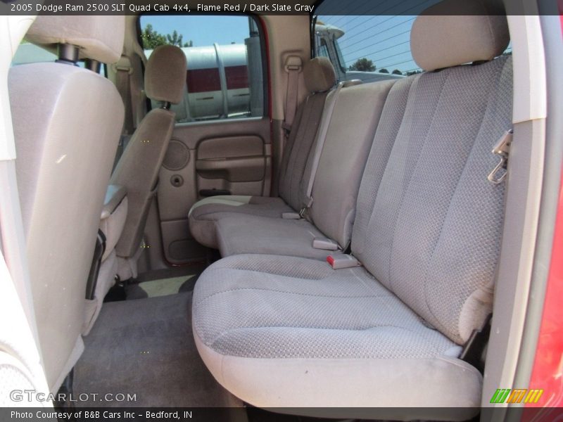 Flame Red / Dark Slate Gray 2005 Dodge Ram 2500 SLT Quad Cab 4x4