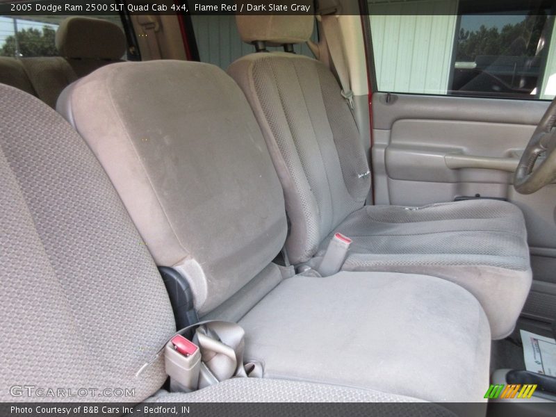 Flame Red / Dark Slate Gray 2005 Dodge Ram 2500 SLT Quad Cab 4x4