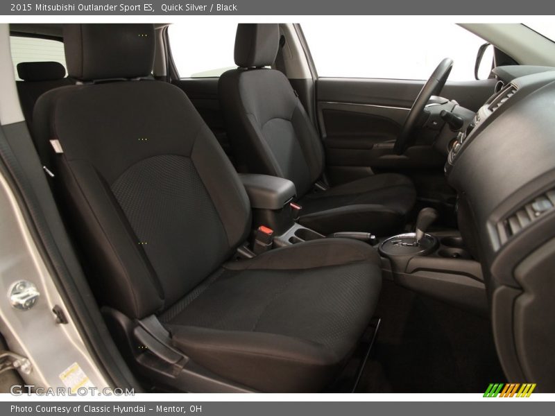 Quick Silver / Black 2015 Mitsubishi Outlander Sport ES
