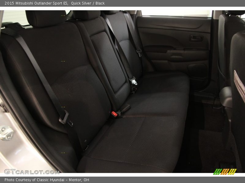 Quick Silver / Black 2015 Mitsubishi Outlander Sport ES