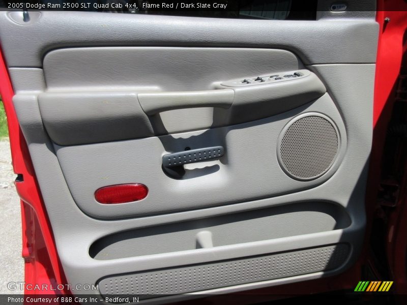 Flame Red / Dark Slate Gray 2005 Dodge Ram 2500 SLT Quad Cab 4x4