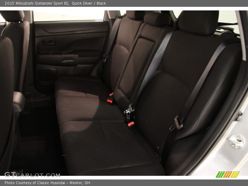 Quick Silver / Black 2015 Mitsubishi Outlander Sport ES