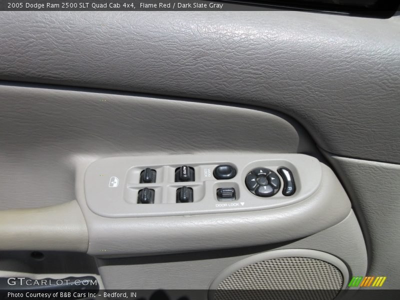 Flame Red / Dark Slate Gray 2005 Dodge Ram 2500 SLT Quad Cab 4x4