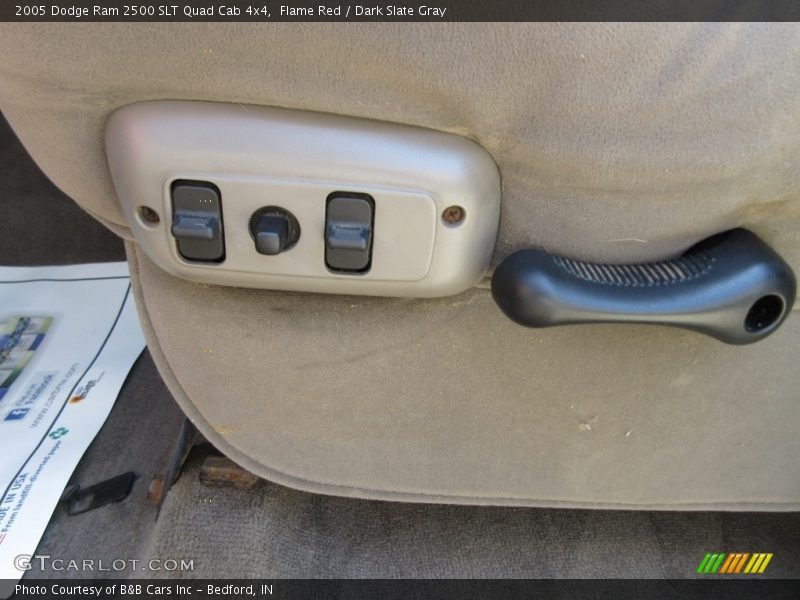 Flame Red / Dark Slate Gray 2005 Dodge Ram 2500 SLT Quad Cab 4x4