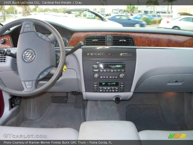 Cardinal Red Metallic / Gray 2005 Buick LaCrosse CXL