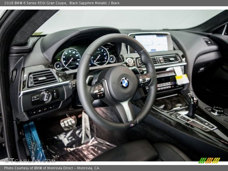 Dashboard of 2018 6 Series 650i Gran Coupe