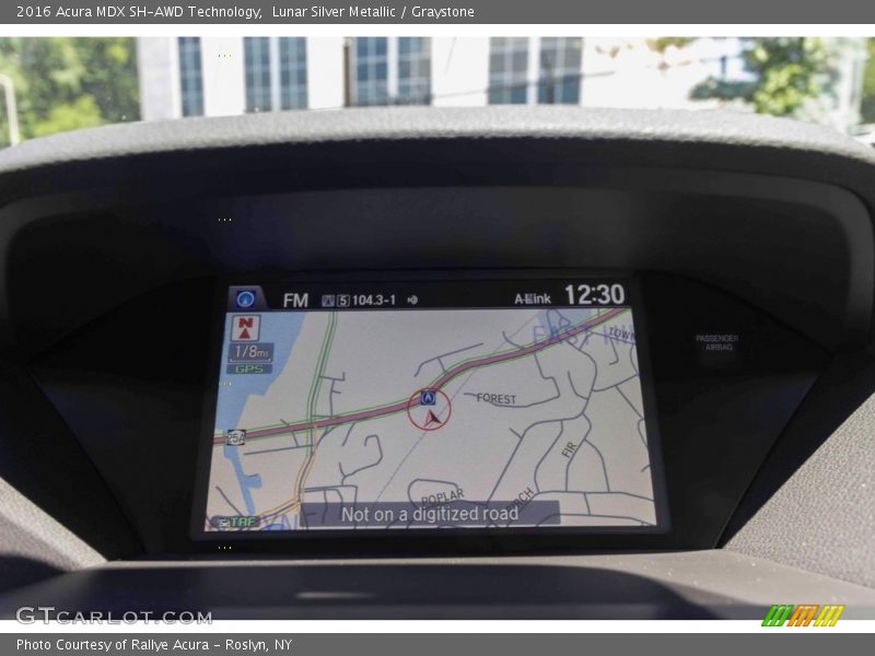 Lunar Silver Metallic / Graystone 2016 Acura MDX SH-AWD Technology
